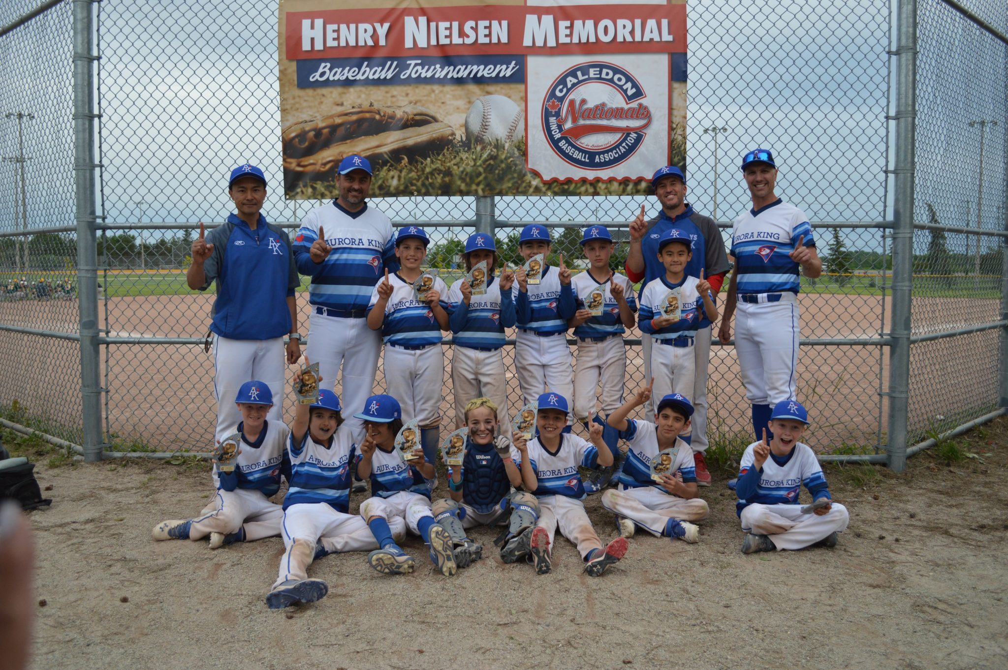 10UAA Jays 2022 Caledon Tournament Champions! Aurora King Baseball